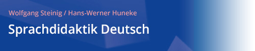 Sprachdidaktik Deutsch, 6. Auflage 2022